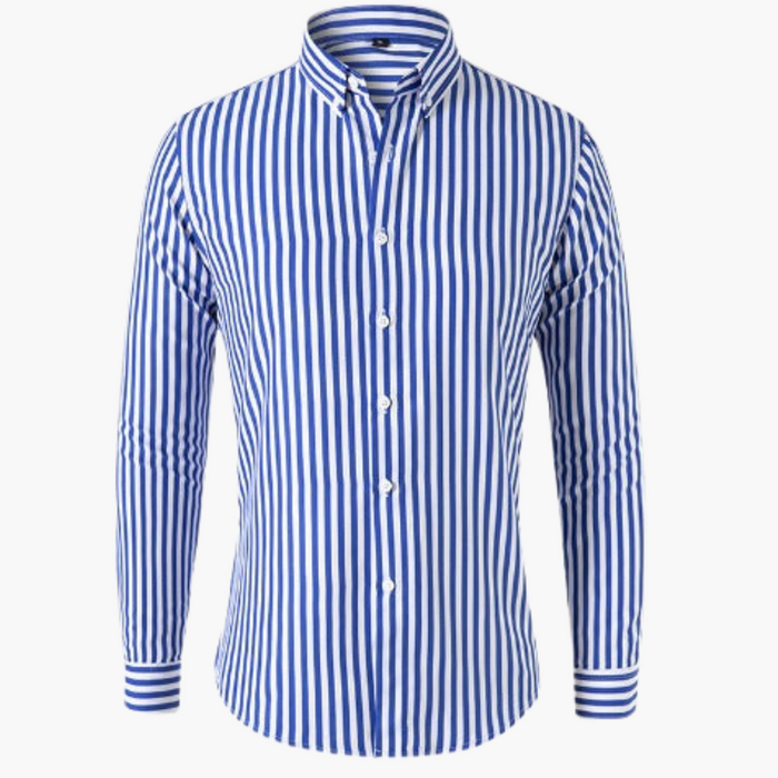 Striped Long Sleeve Shirt – Men's Casual Shirt with Stripes