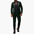 Elegant Wedding Suit - Men's Two-Piece with Modern Cut