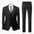 Elegant Slim Fit Suit - Men's 3-Piece for Business