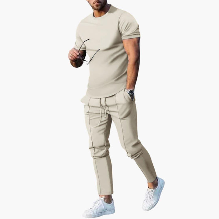 Comfortable 2-Piece Set for Men – Stylish Casual Outfit