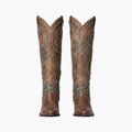 Women’s Knee-High Boots with Pointed Toe and Side Zipper