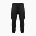 Men’s Cargo Joggers with Elastic Hem and Side Pockets