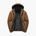 Men’s Outdoor Hooded Jacket with Zipper Pockets