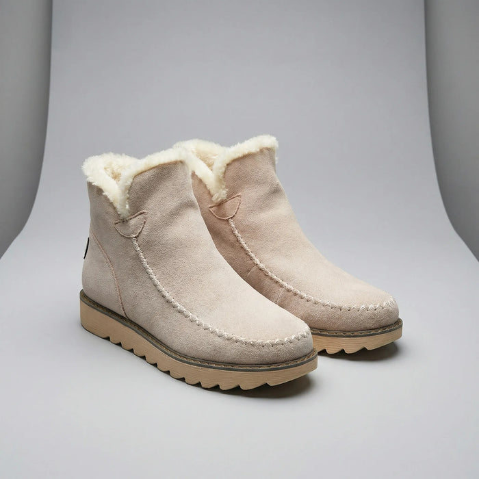 Women's Insulated Ankle Boots with Faux Fur Lining