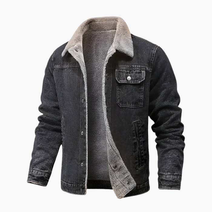 Men’s Fleece-Lined Denim Jacket