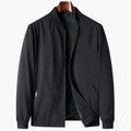 Men’s Jacket with Zipper Front and Long Sleeves