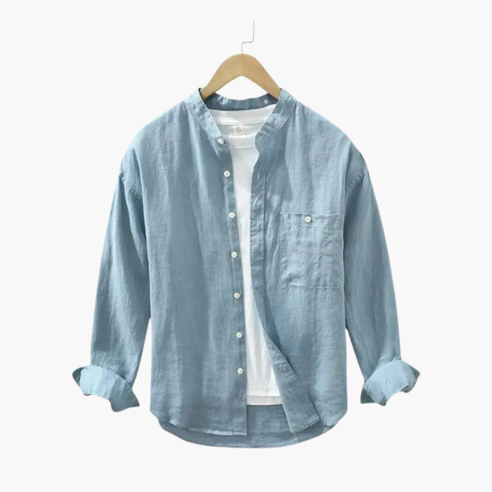 Men’s Slim Fit Shirt with Chest Pocket
