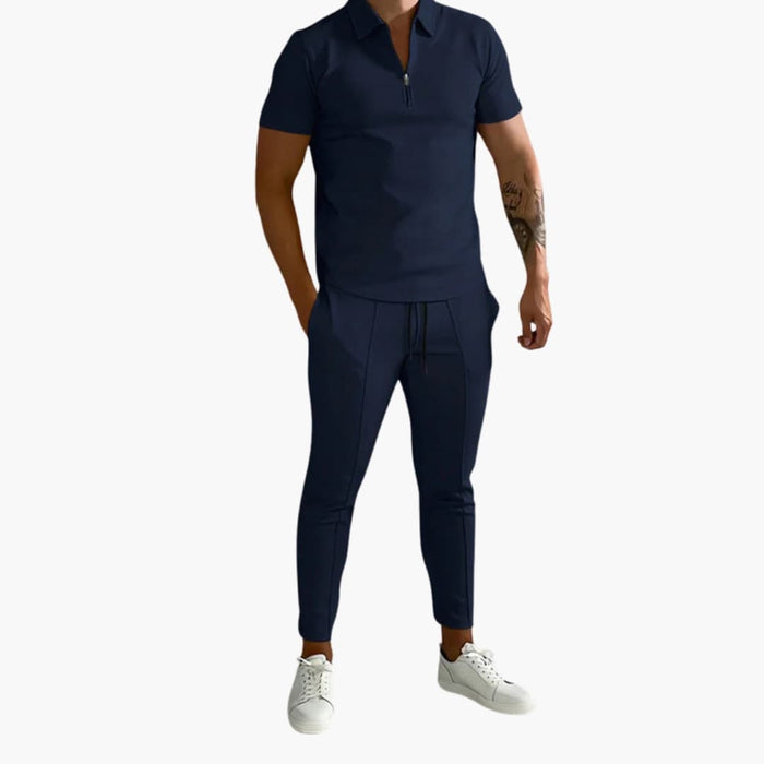 Men’s Sweatshirt and Jogger Set – Two-Piece Outfit