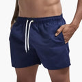 Men’s Swim Shorts with Elastic Waistband and Water-Resistant Material
