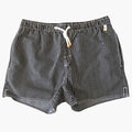 Men’s Swim Shorts with Striped Pattern and Adjustable Drawstring