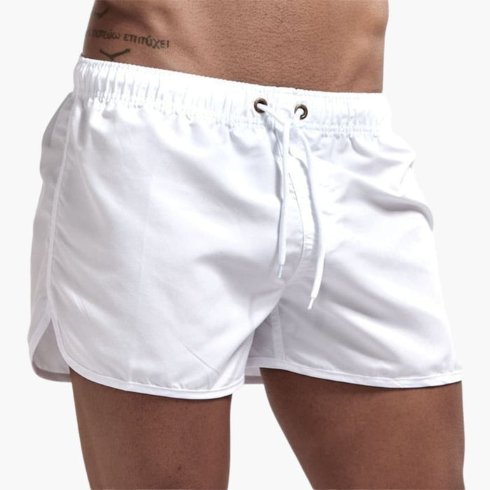 Men’s Swim Trunks with Elastic Drawstring Waist