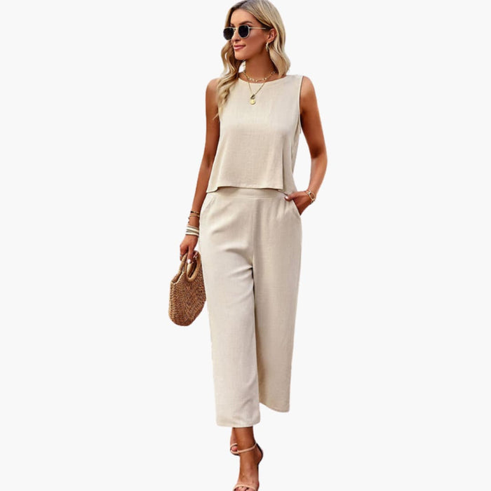 Women’s Long Sleeve Button Front Jumpsuit