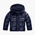 Women's Quilted Jacket with Hood and Front Pockets