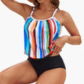 Women’s Relaxed Fit Swim Top with Adjustable Straps