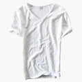 Women’s Short Sleeve V-Neck Pullover T-Shirt