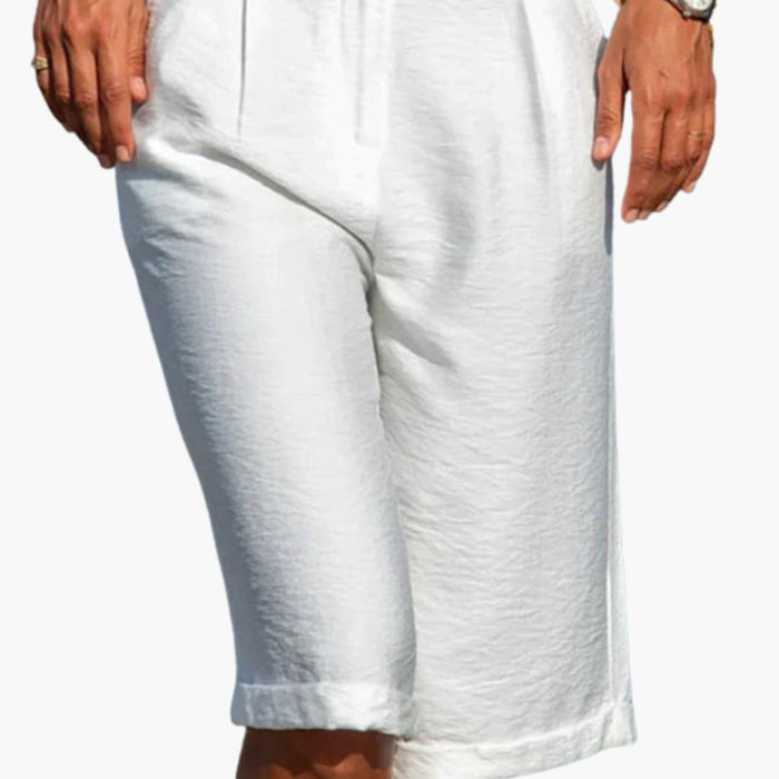 Women’s Shorts with Elastic Waist and Pockets