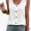 Women's Sleeveless Round Neck Tank Top