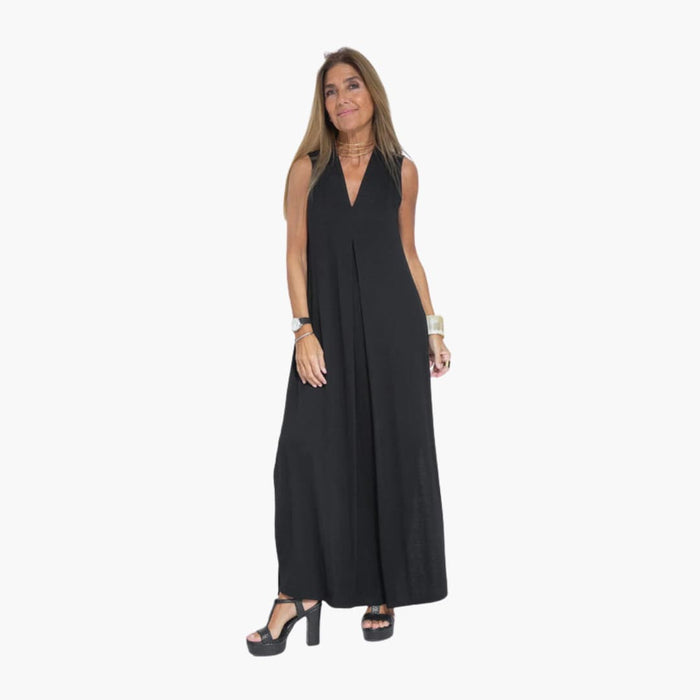 Women’s Two - Piece Dress Set with Matching Long Sleeve Vest