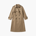 Women’s Trench Coat with Lapel Collar