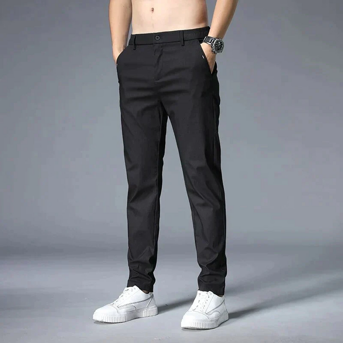 Men's Slim Fit Jogger Chinos with Side Pockets